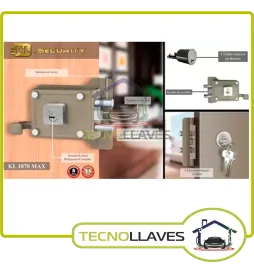 CERRADURA DE SOBREPONER KL 1070 MAX D/I