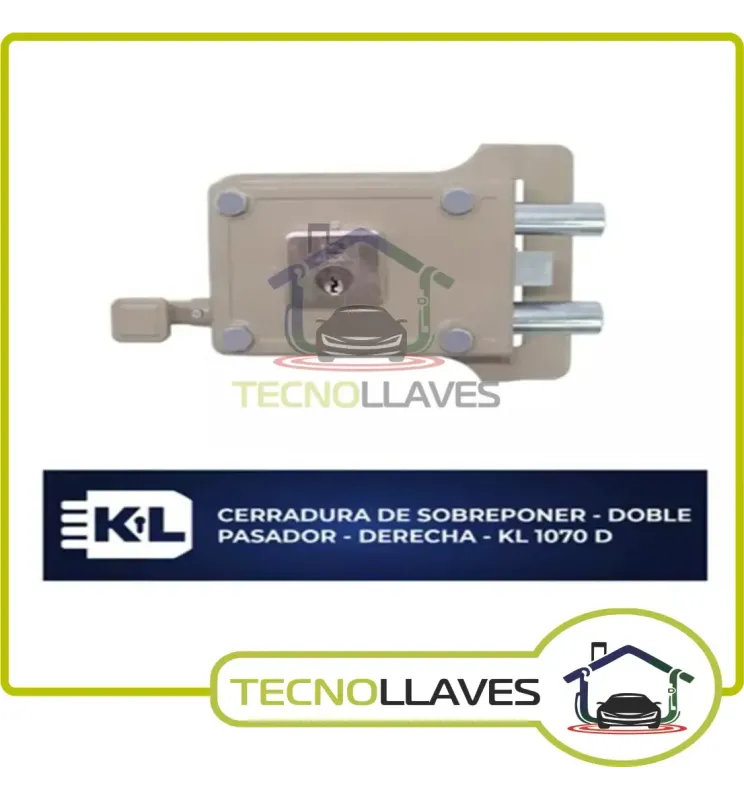 CERRADURA DE SOBREPONER KL 1070 MAX D/I