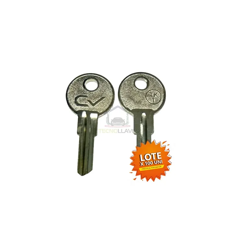 LLAVE RESIDENCIAL YES 2510 - TK1 X 100 PCS