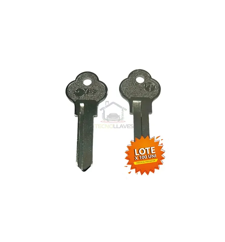 LLAVE RESIDENCIAL YES 2005 IZQUIERDA PD1 X 100 PCS