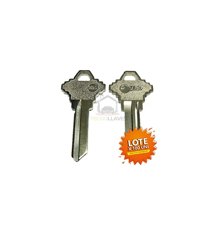 LLAVE RESIDENCIAL YES 1520 S X 100 PCS