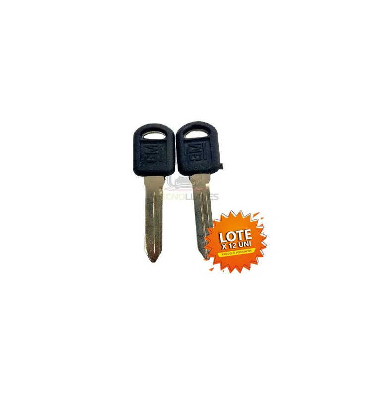 LLAVE AUTOGOMA/LAMINA CHEVROLET BLAZER CORTA - GM40