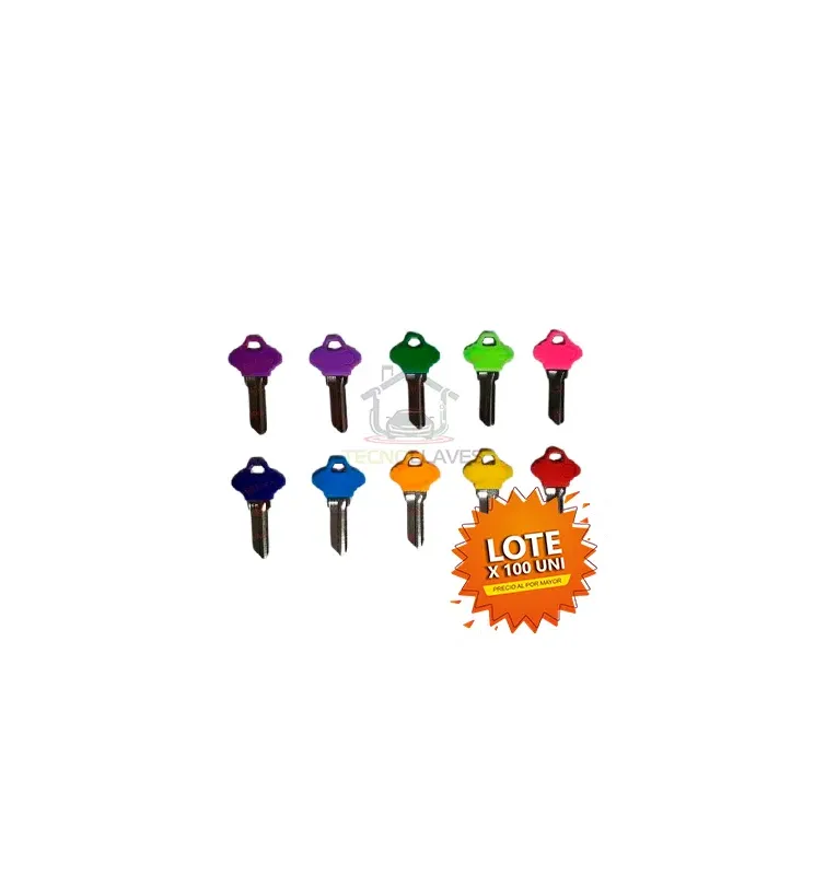 MOLDE LLAVE RESIDENCIAL NYLON YES 1500  X100PCS