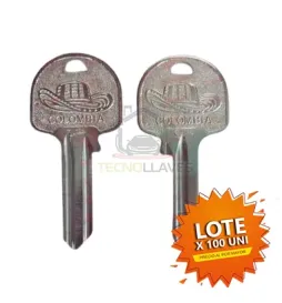 MOLDE LLAVE RESIDENCIAL YES 1000 ELITE FIGURAS IZQUIERDA X 100 PCS