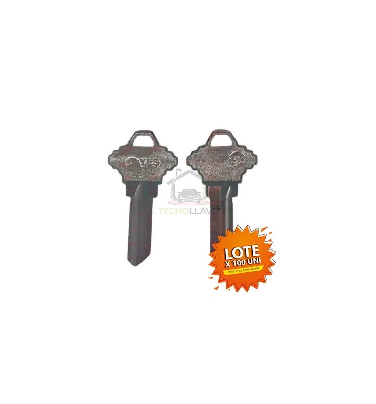 LLAVE RESIDENCIAL YES 1500 BLANCO X 100 PCS