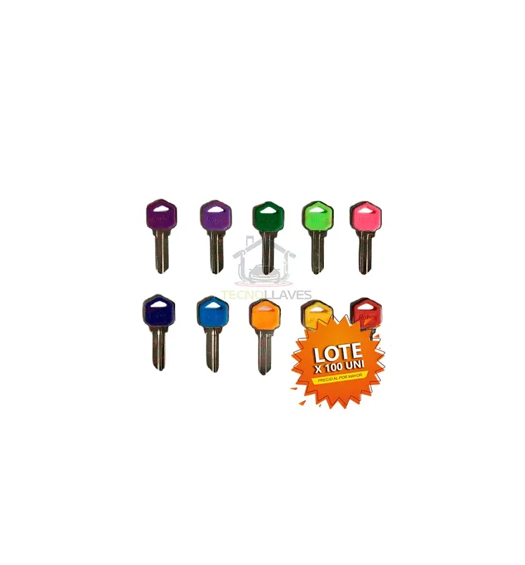 LLAVE RESIDENCIAL YES 1090 COLOR KW1 X 100 PCS