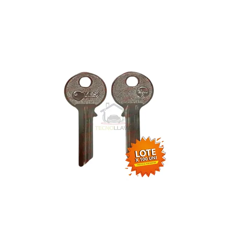 LLAVE RESIDENCIAL YES 2040 DERECHA X 100 PCS