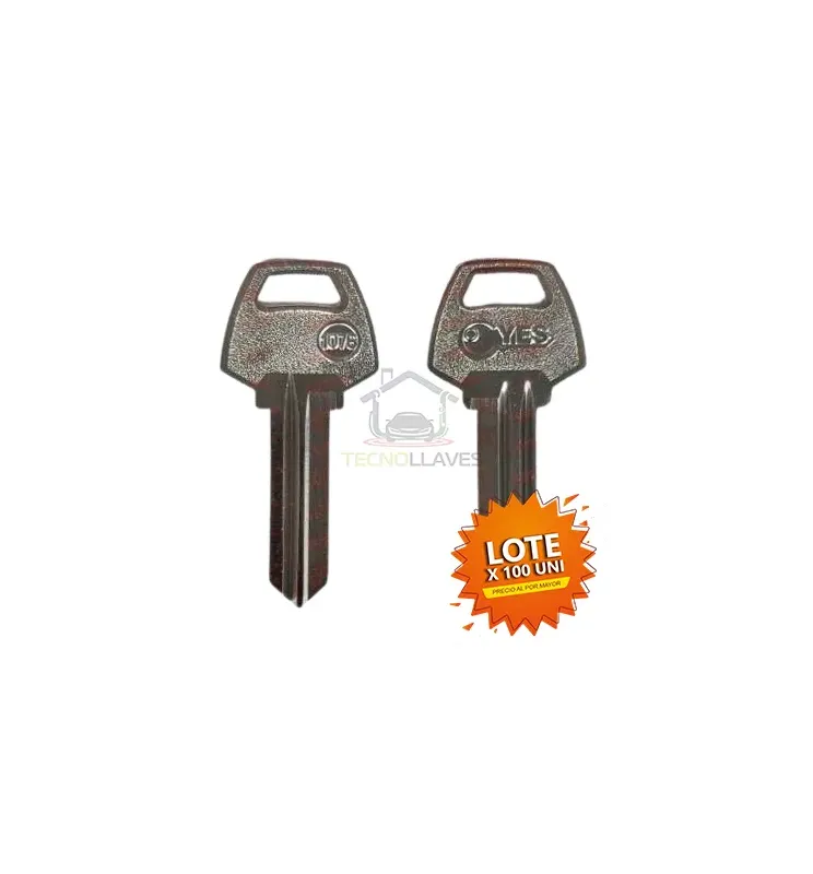 LLAVE RESIDENCIAL YES 1076 IZQUIERDA X 100 PCS