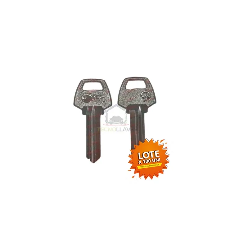 LLAVE RESIDENCIAL YES 1076 DERECHA X 100 PCS