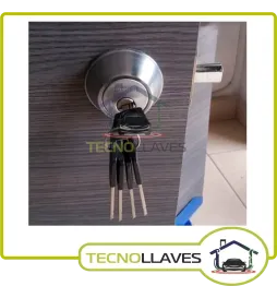 Cerrojo auxiliar blindado...