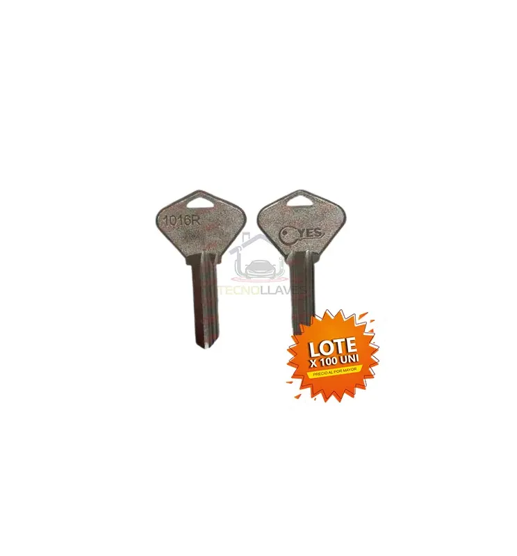 LLAVE RESIDENCIAL  YES 1016 IZQUIERDA X 100 PCS