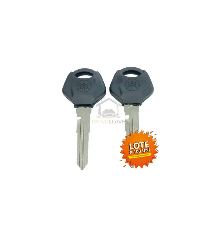 LLAVE MOTO FZ 2 ORIGINAL LARGA CANAL GRUESO - YHFZl LP