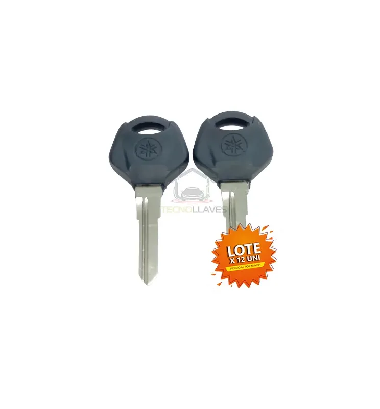LLAVE MOTO FZ 3 ORIGINAL LARGA CANAL DELGADO - YHFZ2P