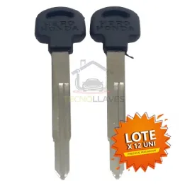 LLAVE AUTOGOMA MOTO HONDA...